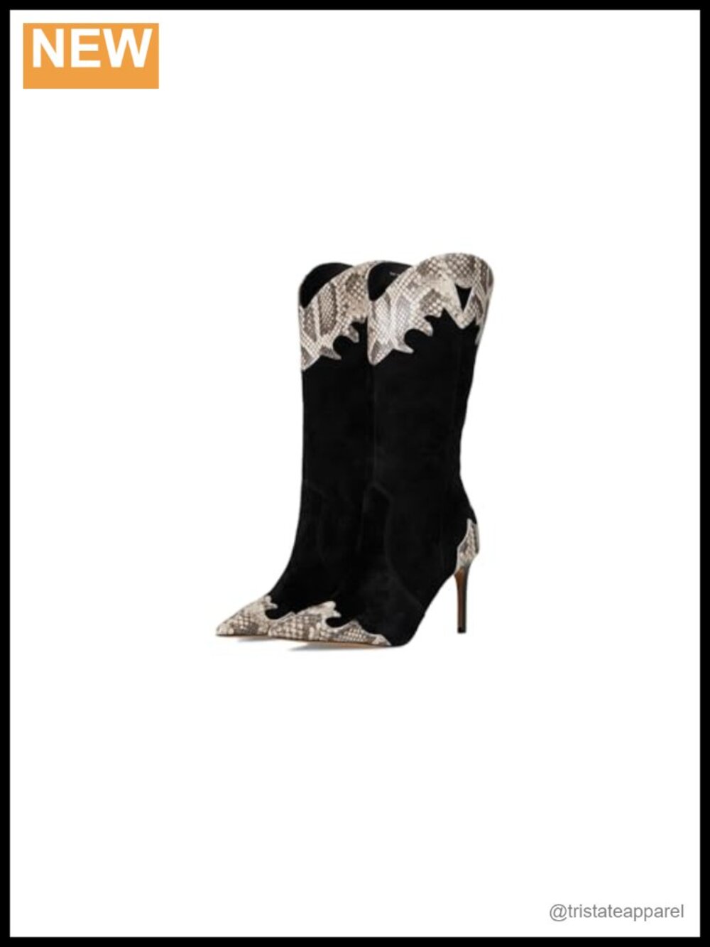 Pointed Toe Stiletto Knee High Fashion Boots Synthetic Suede